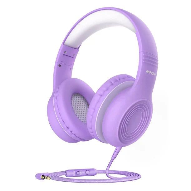 NEW Mpow CH6S Kids Headphones with Microphone Over Ear, BH297B