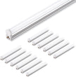 Barrina 12 Pack T5 LED Shop Light 4FT, 5000K Daylight White, 2200lm, 20W