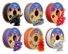Case of 10 KG OVERTURE PLA Filament 1.75mm, Neatly Wound 3D Printer Filament Spool (2.2lbs)