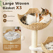 Road Modern Cat Tree with Baskets, 44