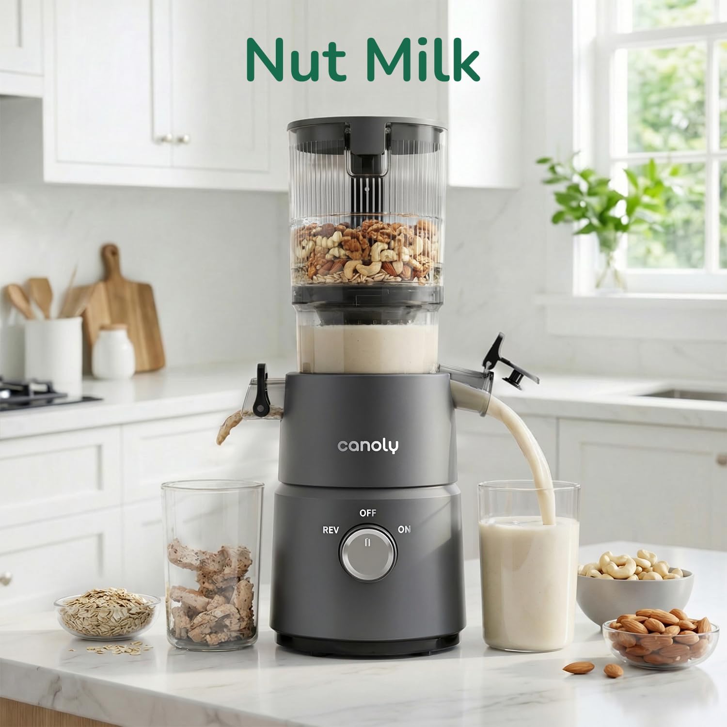 Canoly C03 Cold Press Juicer, 4.5