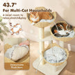 Road Modern Cat Tree with Baskets, 44
