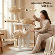 Road Modern Cat Tree with Baskets, 44
