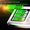 660 lb Floor Digital Scale with Removable Guardrail Industrial Platform Scale with Accurate LB/KG