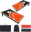 Cornhole Boards Set 3x2ft with 8 Bean Bags for Toss Beach Game Corn Hole