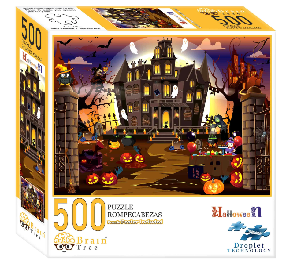 Brain Tree - 500 Pieces Adult Jigsaw Puzzle / ASSORTED
