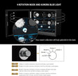 DUKWIN Watch Winder for 4/6/8/12 Automatic Watches, Lockable Automatic Winders with Extra 4/6 Watch Spaces, 4 Rotation Modes, Flexible Pillows, Quiet Motor and Blue Backlight
