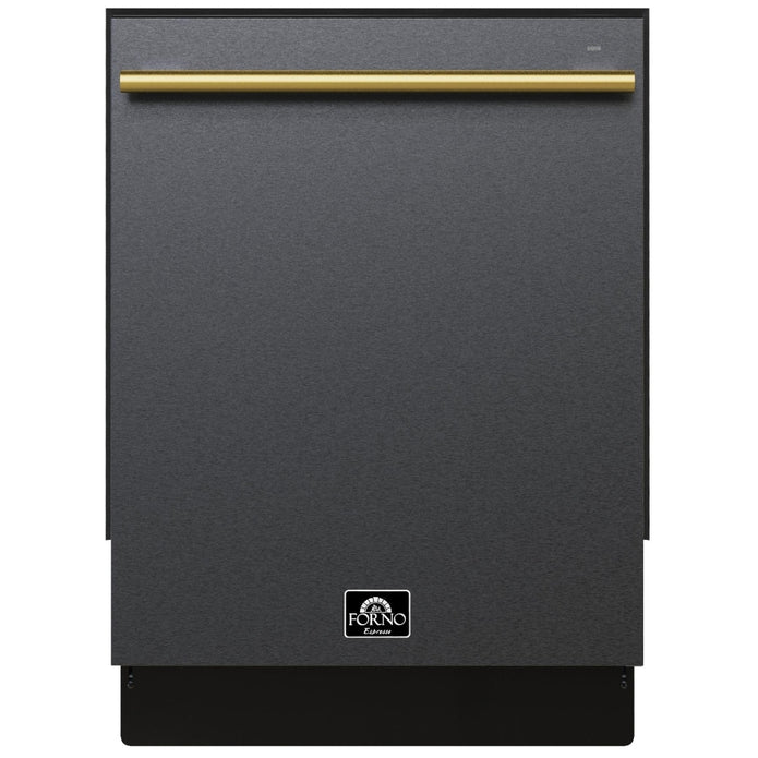 Forno Romano Espresso 24 in. Built-In Tall Tub, Top Control  Dishwasher, 52 dBA, ENERGY STAR