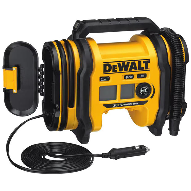 DEWALT 20V MAX Lithium-Ion Corded/Cordless Air Inflator (Tool-Only) Model # DCC020IB
