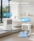 30 Pint Dehumidifier, 2500 Sq. ft Dehumidifier for Basement with Drain Hose | Dehumidifiers for Home, RV, Bathroom, Bedroom, Garage, Intelligent Humidity Control