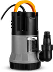 DEKOPRO Submersible Water Pump 1HP 3302GPH 750W Utility Pump Portable Electric Water Transfer Pump for Swimming Pool Tub Garden Pond with 16-Foot Cord