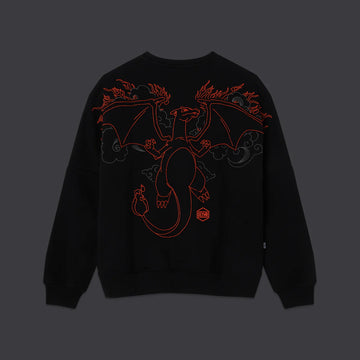 Charizard Crewneck Black
