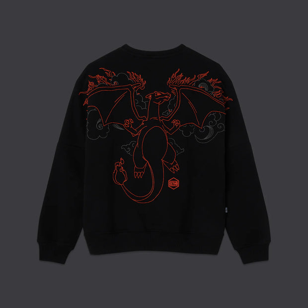 Charizard Crewneck Black