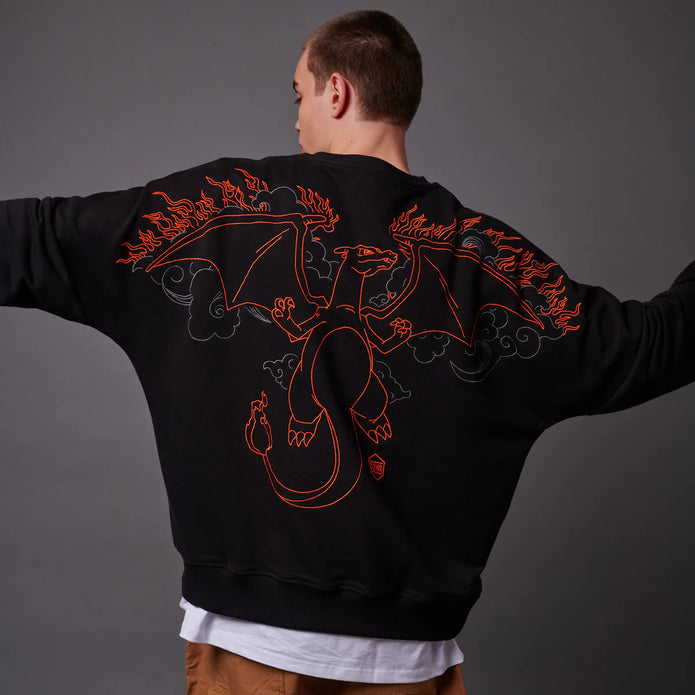 Charizard Crewneck Black
