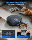 USED LIKE NEW ECOVACS DEEBOT T50 MAX Robot Vacuum and Mop, 18,500Pa Blast Suction 18mm Auto-Lift, 167℉ Mop Washing, Self-Emptying and Mop Drying, TruEdge Cleaning, ZeroTangle for Pet Hair, YIKO Agent