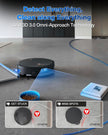 USED LIKE NEW ECOVACS DEEBOT T50 MAX Robot Vacuum and Mop, 18,500Pa Blast Suction 18mm Auto-Lift, 167℉ Mop Washing, Self-Emptying and Mop Drying, TruEdge Cleaning, ZeroTangle for Pet Hair, YIKO Agent