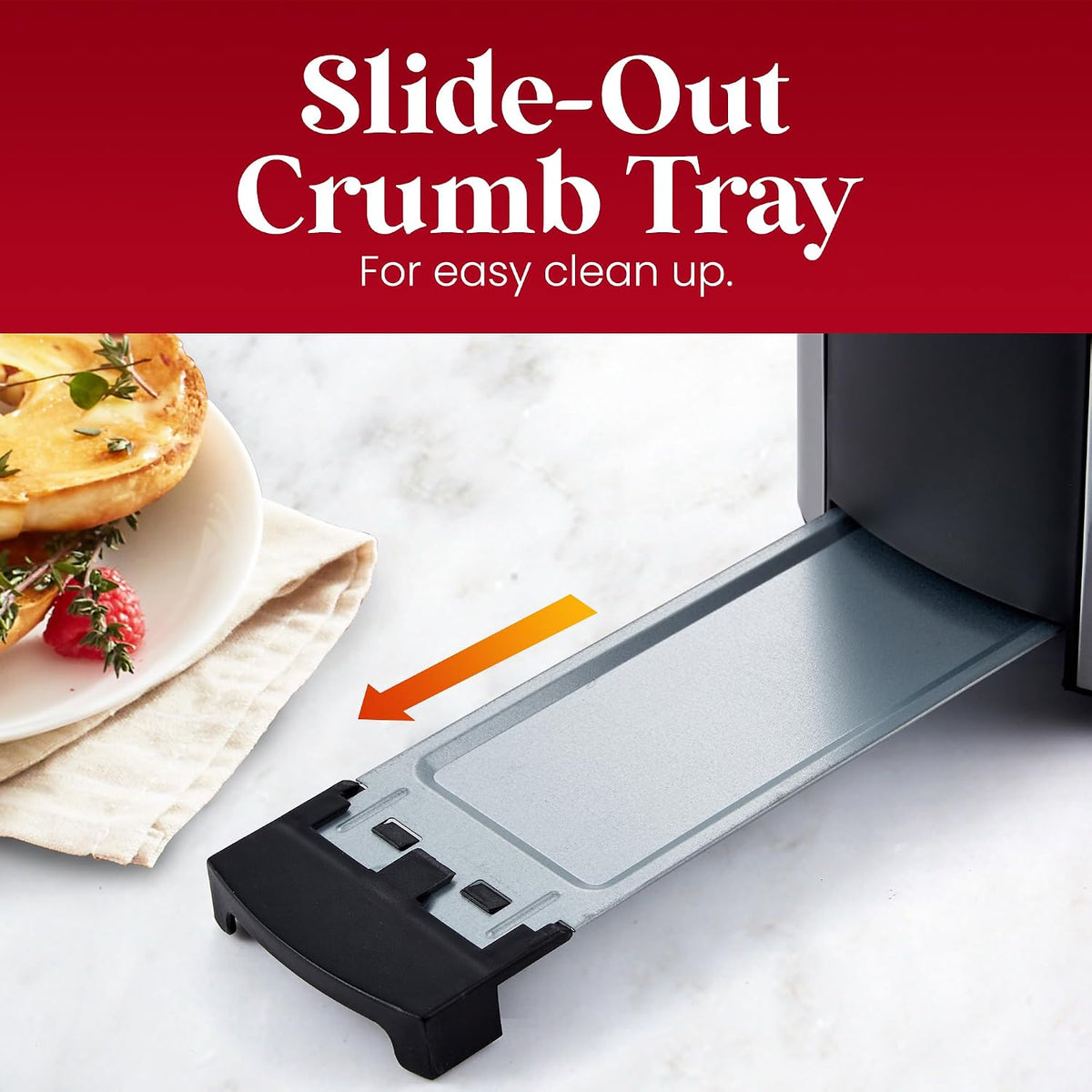 Elite Gourmet 4-Slice Long Slot Toaster, Extra-Wide Slots, Countdown Timer 6 Settings, Bagel, Stainless Steel, ECT5322