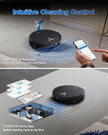 USED LIKE NEW ECOVACS DEEBOT T50 MAX Robot Vacuum and Mop, 18,500Pa Blast Suction 18mm Auto-Lift, 167℉ Mop Washing, Self-Emptying and Mop Drying, TruEdge Cleaning, ZeroTangle for Pet Hair, YIKO Agent