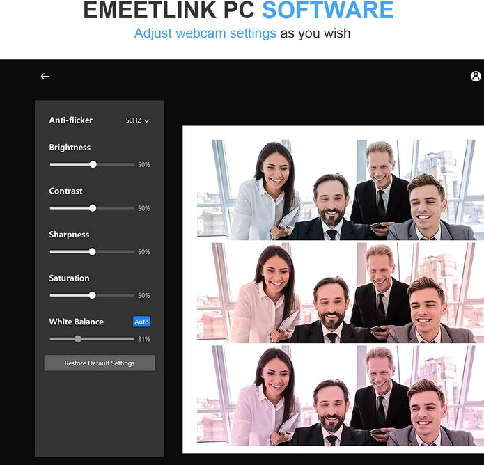 EMEET 1080P Webcam with Microphone, C960 Web Camera, 2 Mics Streaming Webcam, 90°FOV Computer Camera, Plug and Play USB Web Cam for Online Calling/Conferencing, Zoom/Teams/Facetime/YouTube, Laptop/PC