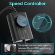 14 Inch Shutter Exhaust Fan with Speed Controller, 882 CFM High-Speed Vent Fan