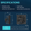 14 Inch Shutter Exhaust Fan with Speed Controller, 882 CFM High-Speed Vent Fan