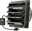 14 Inch Shutter Exhaust Fan with Speed Controller, 882 CFM High-Speed Vent Fan
