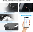 Car Refrigerator for Tesla Model Y 2019~2026, 35QT(33L) Car Fridge 12V Refrigerator for Tesla Model Y Juniper & Model YL, Portable Freezer Cooler -8℉~50℉ APP Control