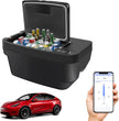 Car Refrigerator for Tesla Model Y 2019~2026, 35QT(33L) Car Fridge 12V Refrigerator for Tesla Model Y Juniper & Model YL, Portable Freezer Cooler -8℉~50℉ APP Control