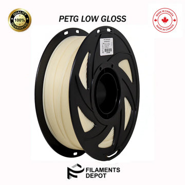 Filaments Depot Low Gloss PETG  1KG 1.75 mm / Antique White Light Diffusing