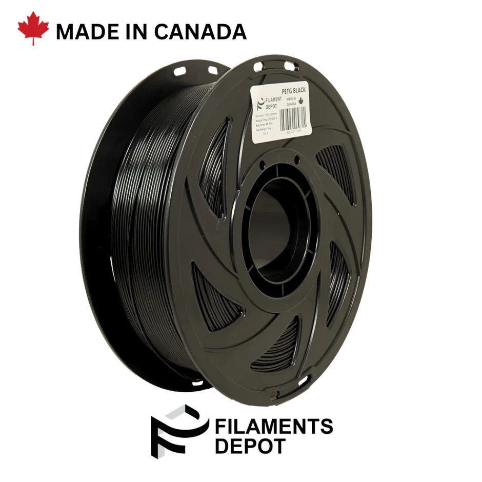 Filaments Depot PETG 1.75mm 1kg - BLACK