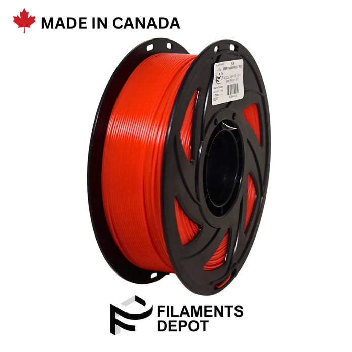 Filaments Depot PLA 1.75mm 1kg  -  LITHOPHANE RED