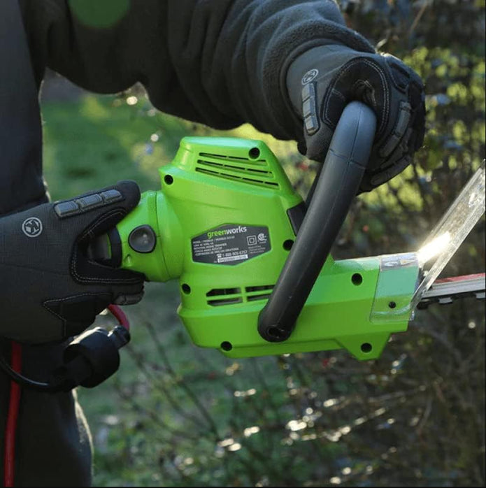 Greenworks 4 Amp 22-Inch Dual-Action Corded Hedge Trimmer