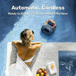 LIKE NEW Gosvor LiteVac 800 Cordless Robotic Pool Cleaner Automatic Vacuum Flat Floor