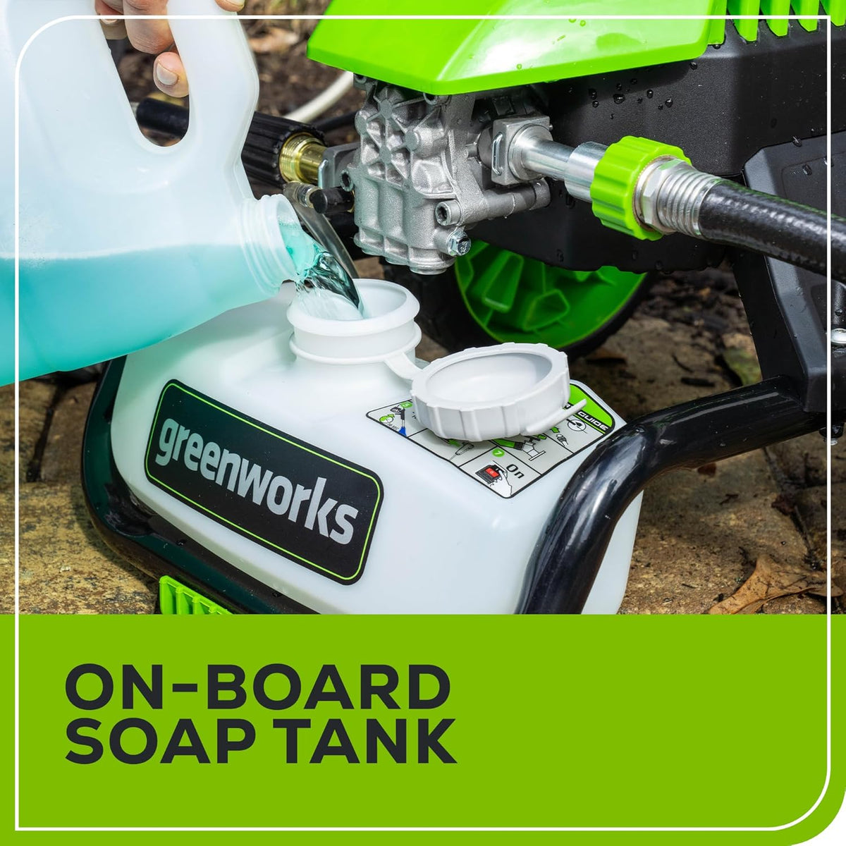 Greenworks 2000 PSI 1.2-Gallon-GPM Cold Water Electric Pressure Washer