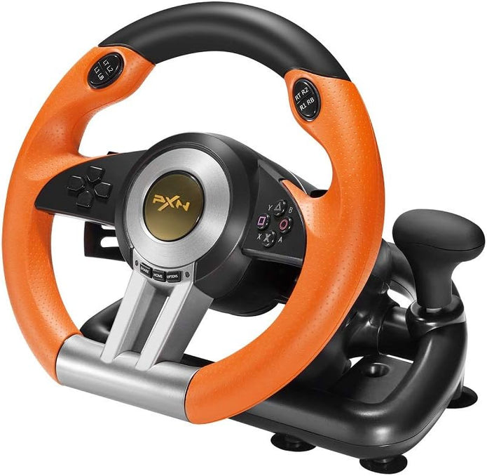 PXN V3PRO PC Racing Steering Wheel USB Simulator Race Gaming Steering Wheel