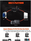 PXN V3PRO PC Racing Steering Wheel USB Simulator Race Gaming Steering Wheel