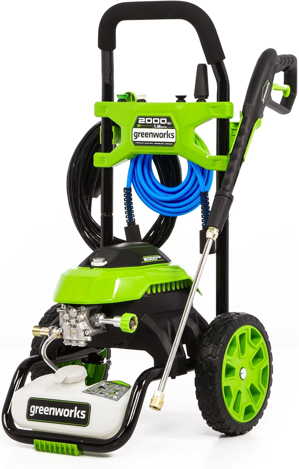 Greenworks 2000 PSI 1.2-Gallon-GPM Cold Water Electric Pressure Washer