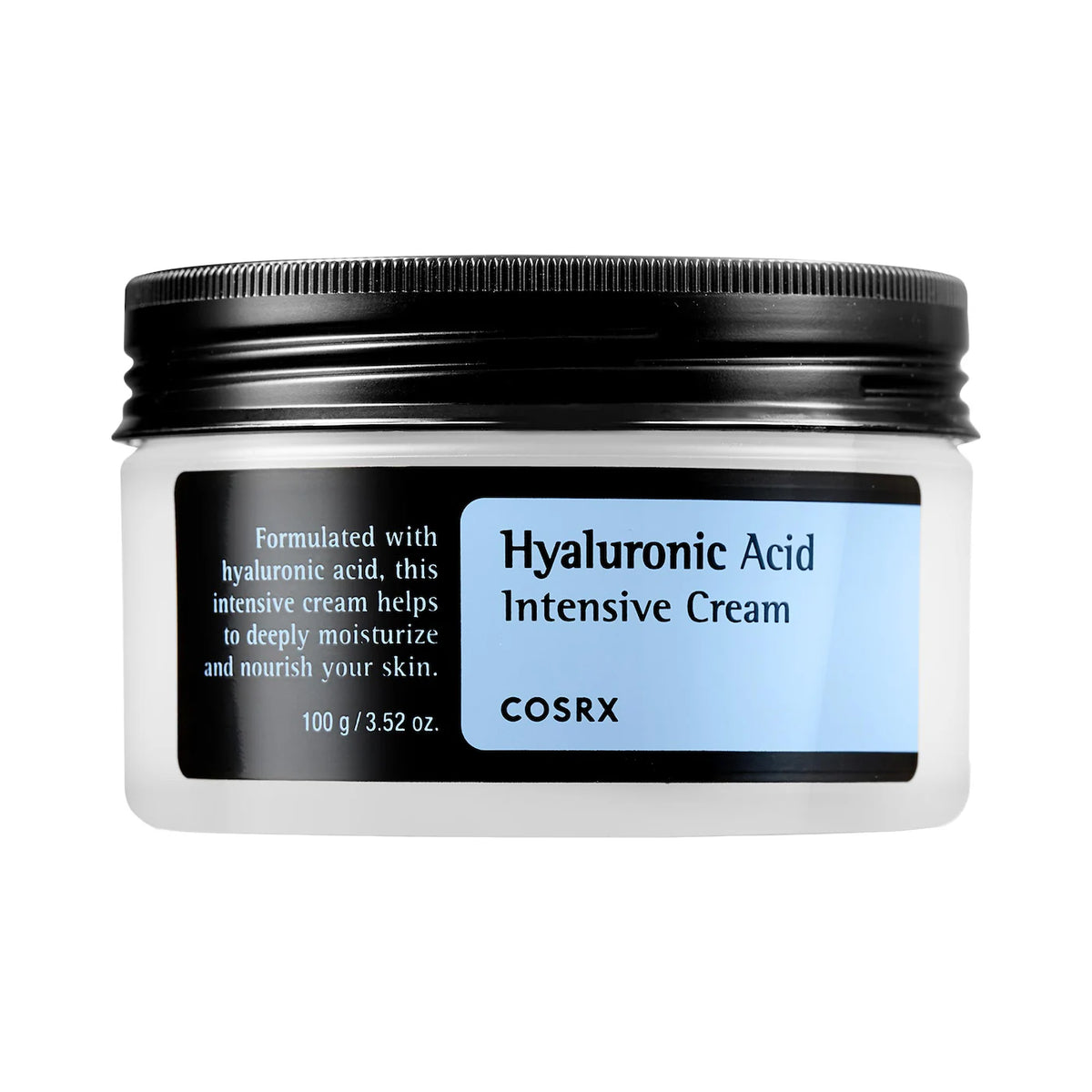 COSRX  Hyaluronic Acid Lightweight Hydrating Cream with Non-Greasy Finish for Dry, Sensitive Skin /100 g