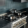 NEW/OPEN BOX/ HexClad 6pc Hybrid Nonstick Pot Set with Lids, 2, 3 & 8 Qt Pots