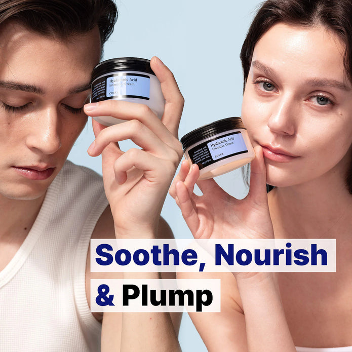 COSRX  Hyaluronic Acid Lightweight Hydrating Cream with Non-Greasy Finish for Dry, Sensitive Skin /100 g