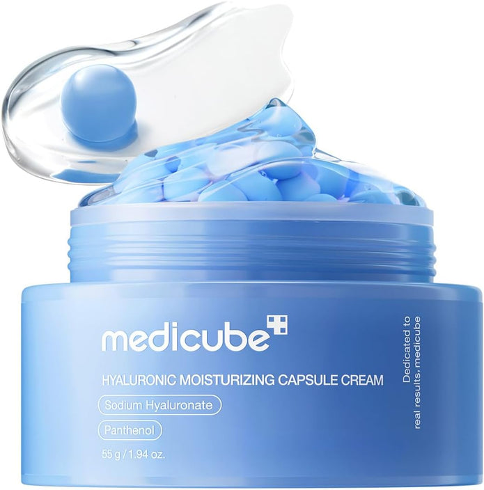 Hyaluronic Moisturizing Capsule Cream by Medicube for Women - 1.94 oz Cream