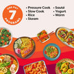 Instant Pot Duo 7-in-1 Electric Pressure Cooker, Slow Cooker, Rice Cooker, Steamer, Saute, Yogurt Maker, Warmer & Sterilizer, Includes Free App with over 1900 Recipes, Stainless Steel, 3 Quart