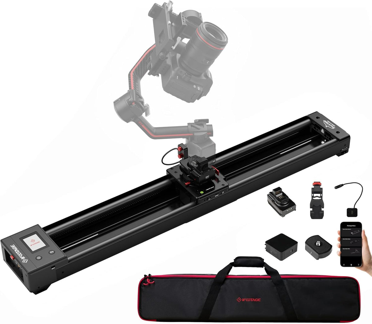 IFOOTAGE Shark Slider Nano II-860 Motorized Camera Slider 24.9