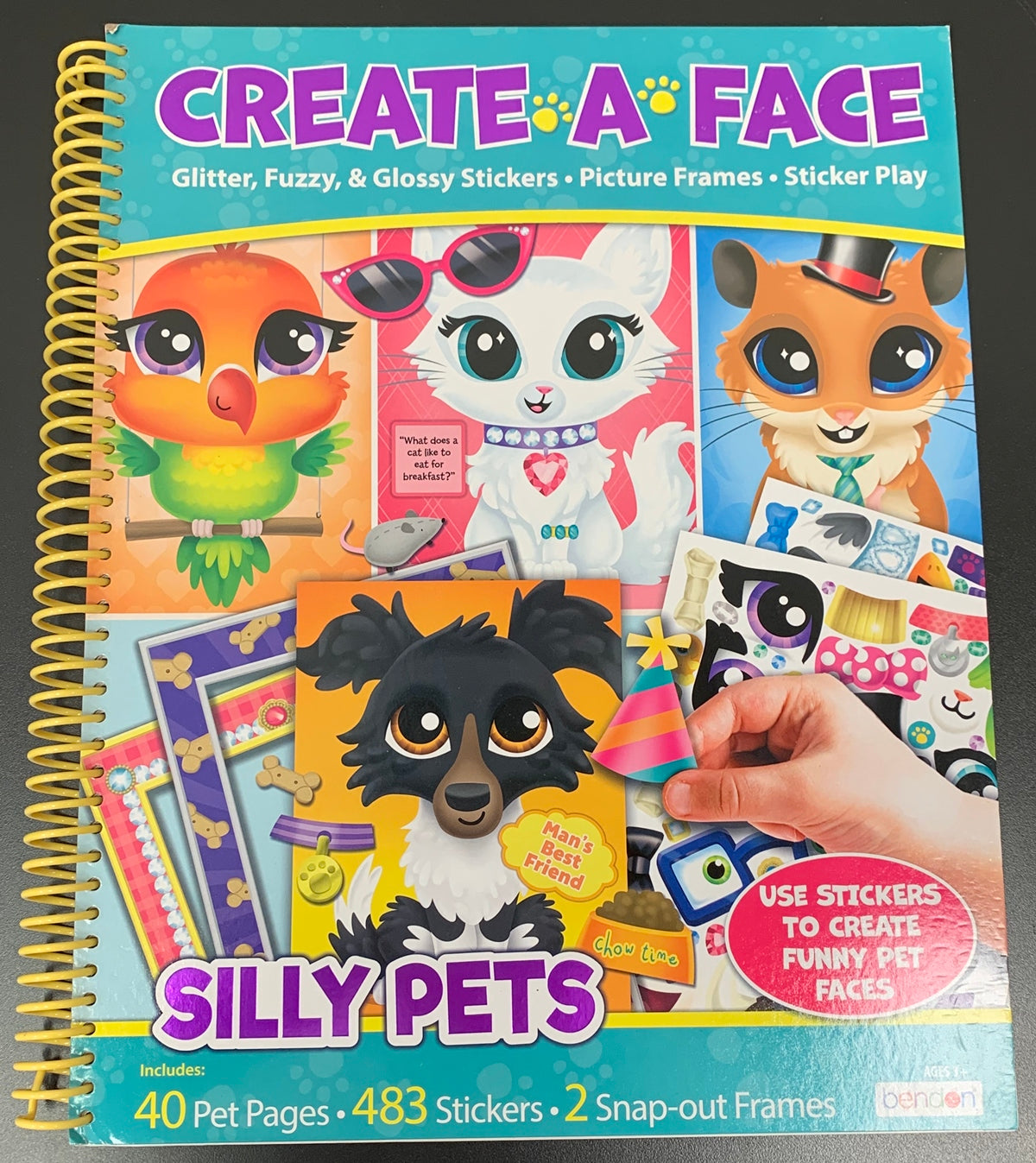Create a Face Sticker Play Set for Kids