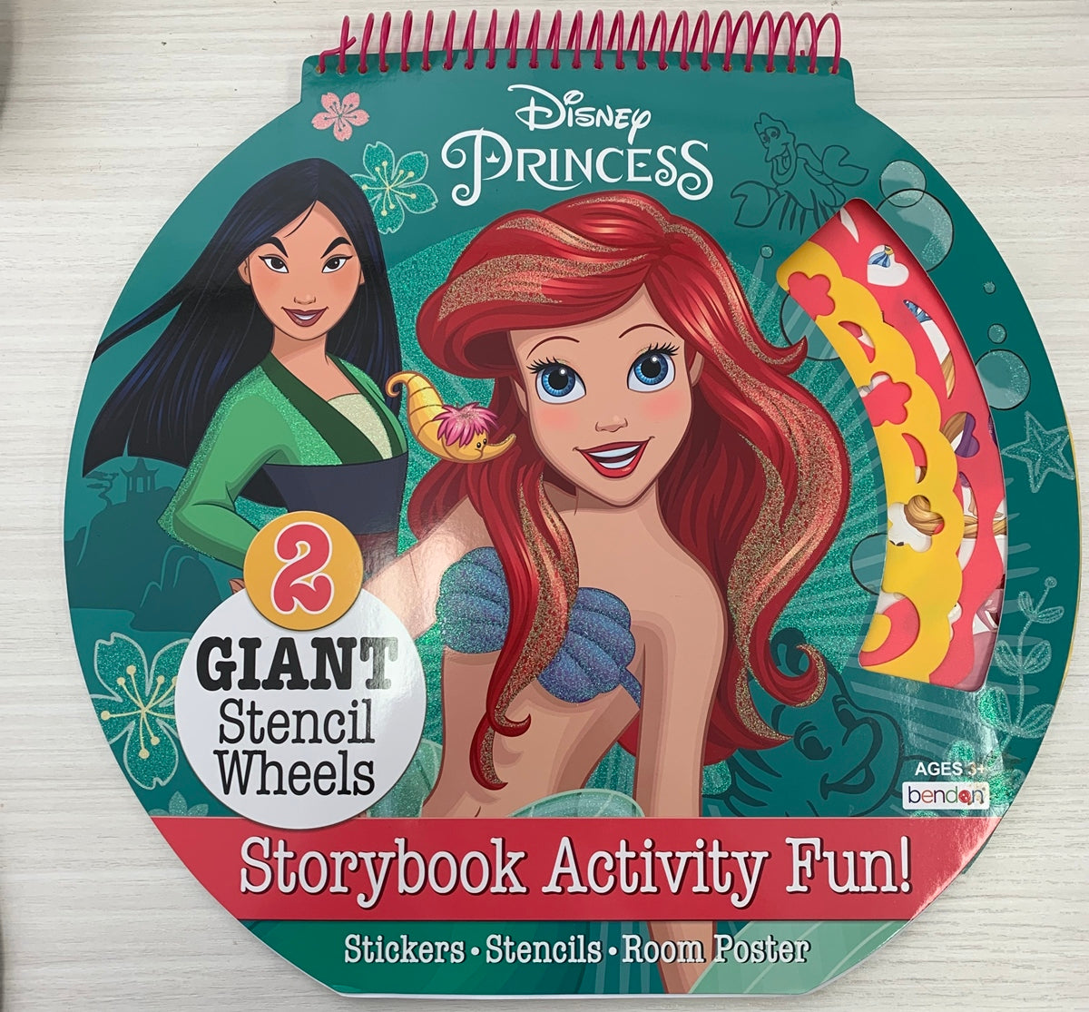 Storybook Stencil Activity Fun Book/ Assorted