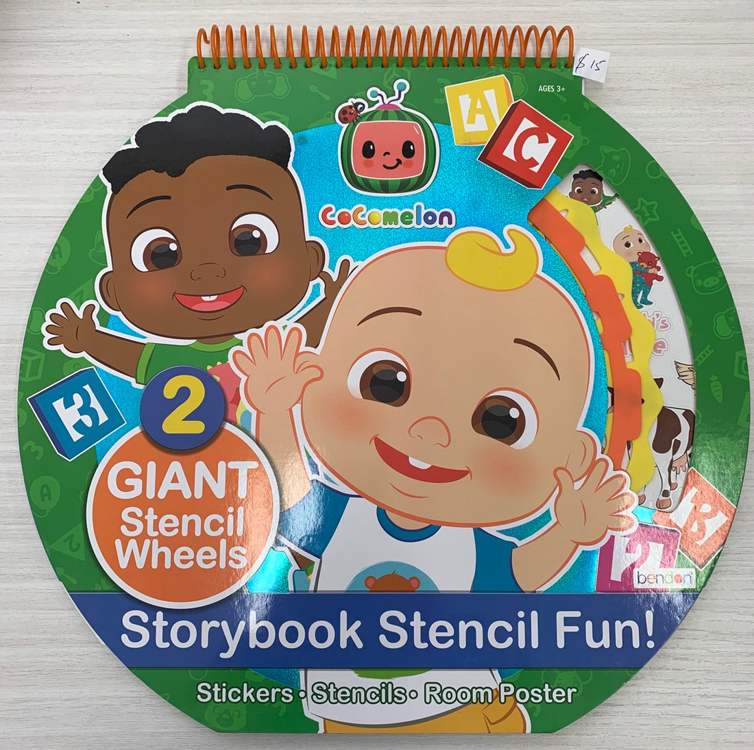 Storybook Stencil Activity Fun Book/ Assorted