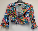 ZARA CROP TOP RETRO PRINT