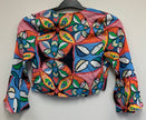 ZARA CROP TOP RETRO PRINT