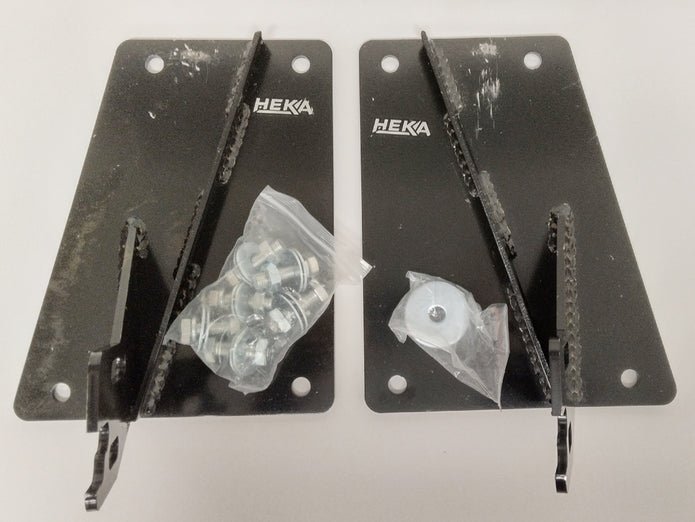 HEKA Bumper Conversion Brackets to Bolt 4th Gen for Dodge Ram Bumper to 2nd Gen