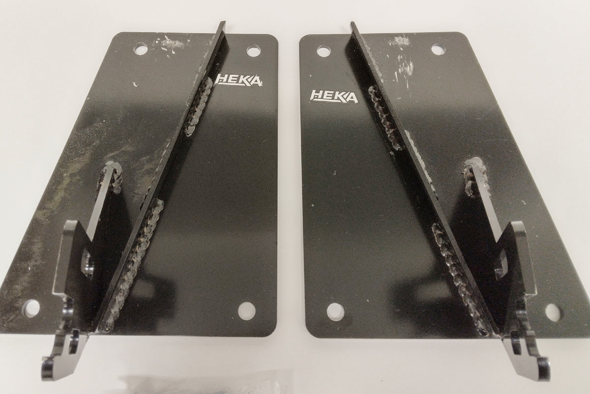 HEKA Bumper Conversion Brackets to Bolt 4th Gen for Dodge Ram Bumper to 2nd Gen